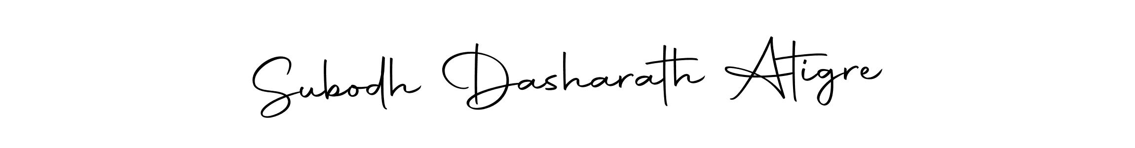 Make a short Subodh Dasharath Atigre signature style. Manage your documents anywhere anytime using Autography-DOLnW. Create and add eSignatures, submit forms, share and send files easily. Subodh Dasharath Atigre signature style 10 images and pictures png