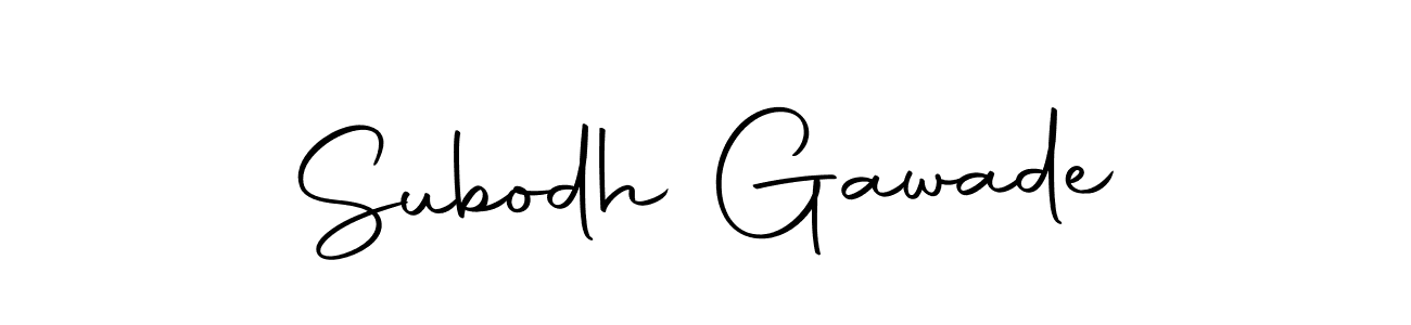 Make a beautiful signature design for name Subodh Gawade. With this signature (Autography-DOLnW) style, you can create a handwritten signature for free. Subodh Gawade signature style 10 images and pictures png