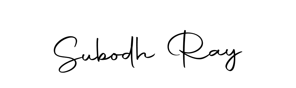 Subodh Ray stylish signature style. Best Handwritten Sign (Autography-DOLnW) for my name. Handwritten Signature Collection Ideas for my name Subodh Ray. Subodh Ray signature style 10 images and pictures png