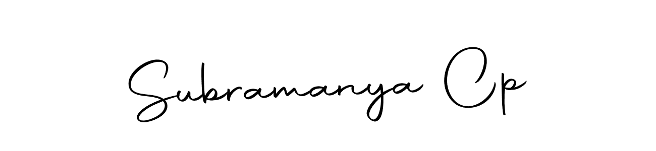 You should practise on your own different ways (Autography-DOLnW) to write your name (Subramanya Cp) in signature. don't let someone else do it for you. Subramanya Cp signature style 10 images and pictures png