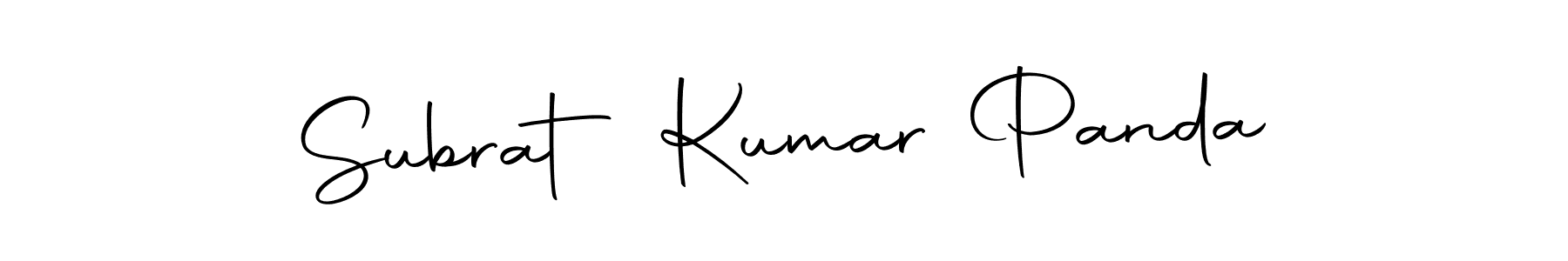 Use a signature maker to create a handwritten signature online. With this signature software, you can design (Autography-DOLnW) your own signature for name Subrat Kumar Panda. Subrat Kumar Panda signature style 10 images and pictures png