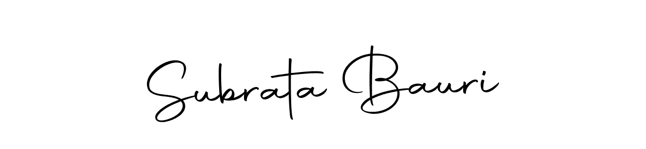 Also we have Subrata Bauri name is the best signature style. Create professional handwritten signature collection using Autography-DOLnW autograph style. Subrata Bauri signature style 10 images and pictures png