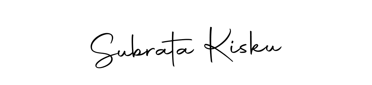 You should practise on your own different ways (Autography-DOLnW) to write your name (Subrata Kisku) in signature. don't let someone else do it for you. Subrata Kisku signature style 10 images and pictures png