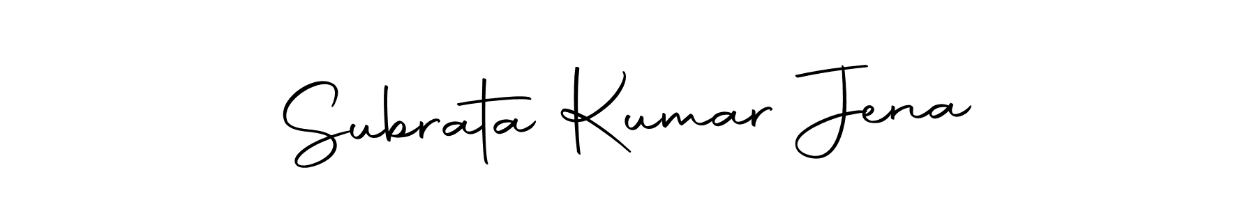 Create a beautiful signature design for name Subrata Kumar Jena. With this signature (Autography-DOLnW) fonts, you can make a handwritten signature for free. Subrata Kumar Jena signature style 10 images and pictures png