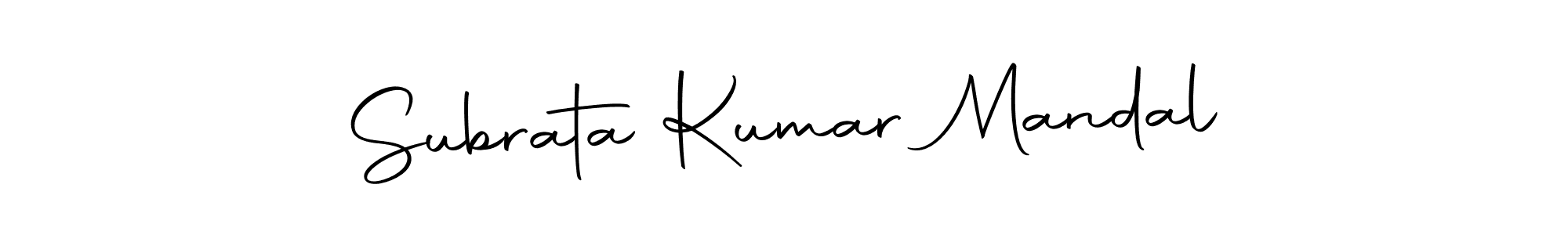 Similarly Autography-DOLnW is the best handwritten signature design. Signature creator online .You can use it as an online autograph creator for name Subrata Kumar Mandal. Subrata Kumar Mandal signature style 10 images and pictures png