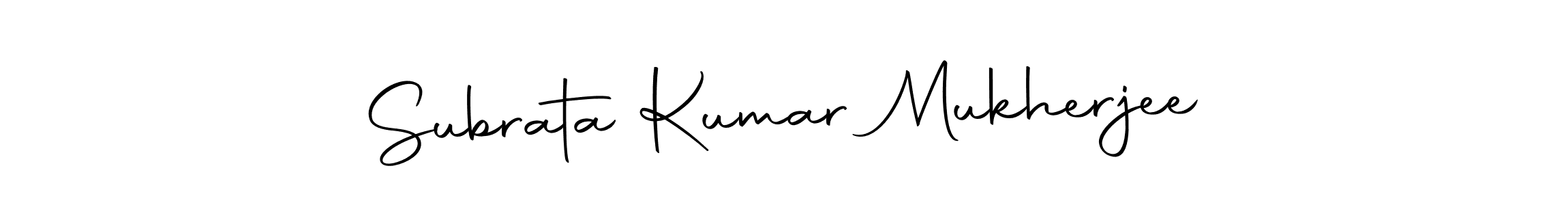 This is the best signature style for the Subrata Kumar Mukherjee name. Also you like these signature font (Autography-DOLnW). Mix name signature. Subrata Kumar Mukherjee signature style 10 images and pictures png