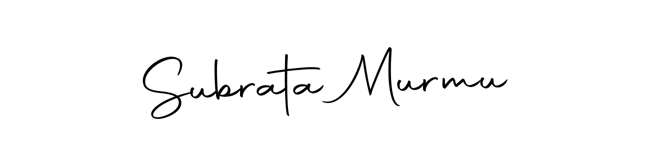 Also we have Subrata Murmu name is the best signature style. Create professional handwritten signature collection using Autography-DOLnW autograph style. Subrata Murmu signature style 10 images and pictures png