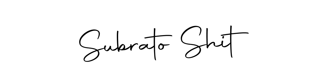You can use this online signature creator to create a handwritten signature for the name Subrato Shit. This is the best online autograph maker. Subrato Shit signature style 10 images and pictures png