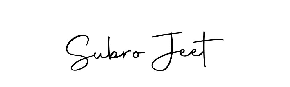 You can use this online signature creator to create a handwritten signature for the name Subro Jeet. This is the best online autograph maker. Subro Jeet signature style 10 images and pictures png