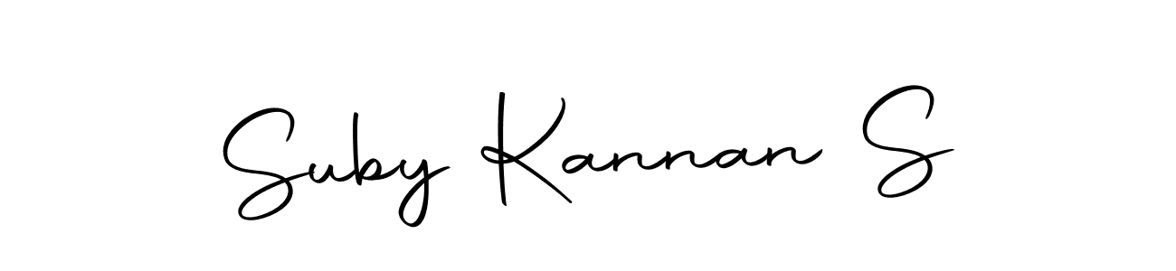 Make a short Suby Kannan S signature style. Manage your documents anywhere anytime using Autography-DOLnW. Create and add eSignatures, submit forms, share and send files easily. Suby Kannan S signature style 10 images and pictures png