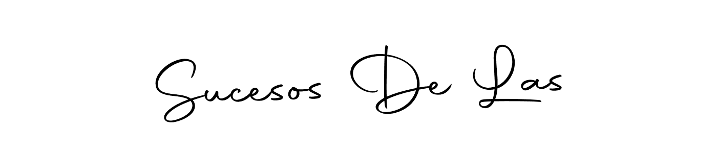 How to make Sucesos De Las name signature. Use Autography-DOLnW style for creating short signs online. This is the latest handwritten sign. Sucesos De Las signature style 10 images and pictures png