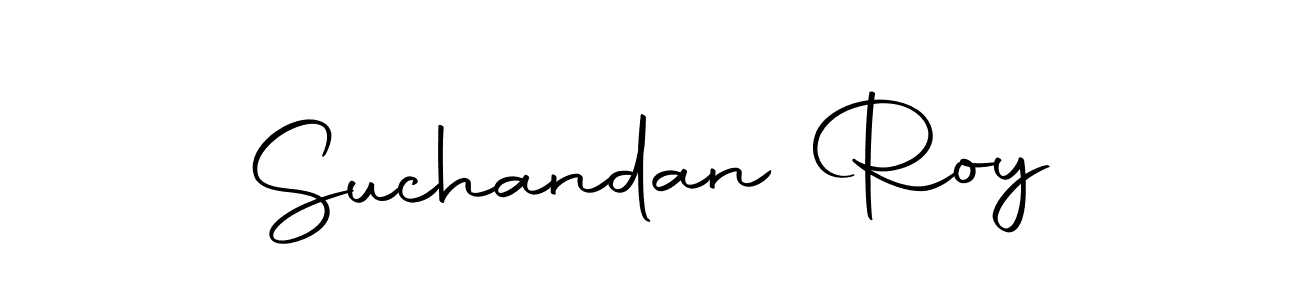 Also we have Suchandan Roy name is the best signature style. Create professional handwritten signature collection using Autography-DOLnW autograph style. Suchandan Roy signature style 10 images and pictures png