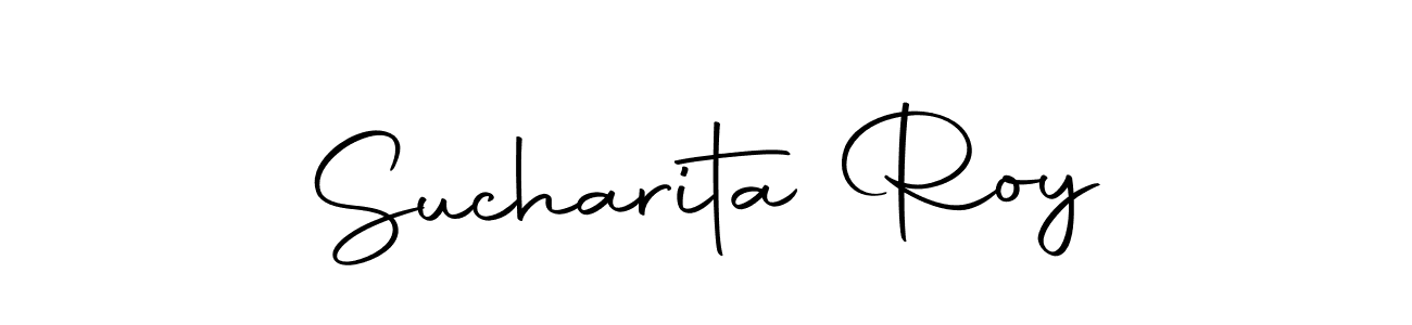 Design your own signature with our free online signature maker. With this signature software, you can create a handwritten (Autography-DOLnW) signature for name Sucharita Roy. Sucharita Roy signature style 10 images and pictures png