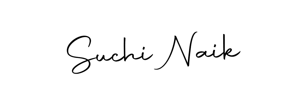 You should practise on your own different ways (Autography-DOLnW) to write your name (Suchi Naik) in signature. don't let someone else do it for you. Suchi Naik signature style 10 images and pictures png