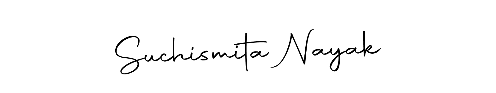 Design your own signature with our free online signature maker. With this signature software, you can create a handwritten (Autography-DOLnW) signature for name Suchismita Nayak. Suchismita Nayak signature style 10 images and pictures png
