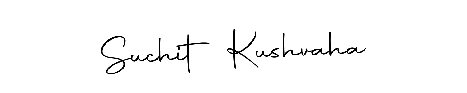 Suchit Kushvaha stylish signature style. Best Handwritten Sign (Autography-DOLnW) for my name. Handwritten Signature Collection Ideas for my name Suchit Kushvaha. Suchit Kushvaha signature style 10 images and pictures png