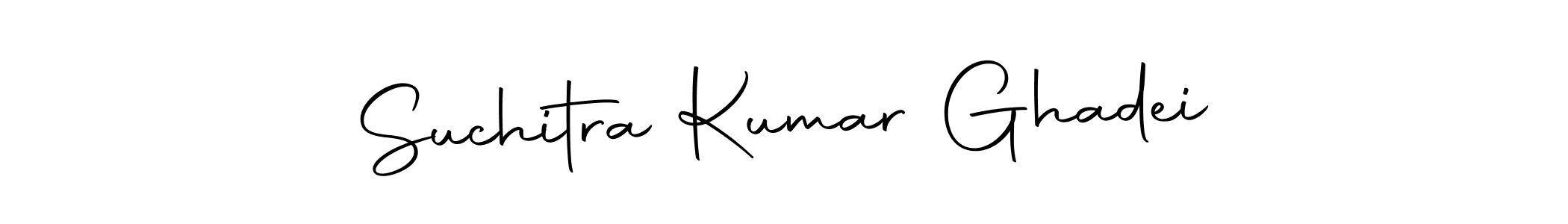 Also we have Suchitra Kumar Ghadei name is the best signature style. Create professional handwritten signature collection using Autography-DOLnW autograph style. Suchitra Kumar Ghadei signature style 10 images and pictures png