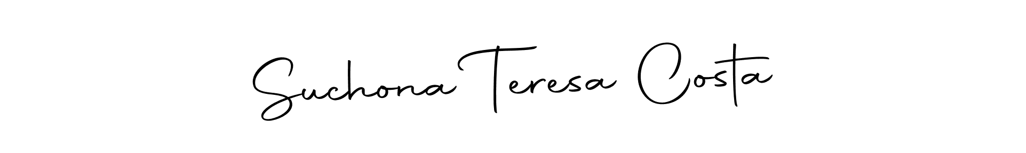 Use a signature maker to create a handwritten signature online. With this signature software, you can design (Autography-DOLnW) your own signature for name Suchona Teresa Costa. Suchona Teresa Costa signature style 10 images and pictures png