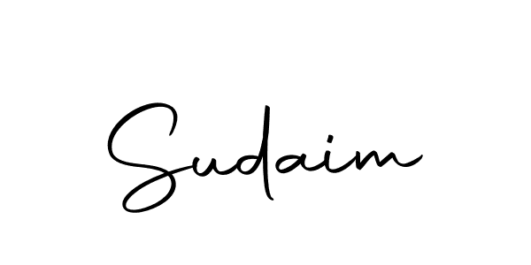 Design your own signature with our free online signature maker. With this signature software, you can create a handwritten (Autography-DOLnW) signature for name Sudaim. Sudaim signature style 10 images and pictures png