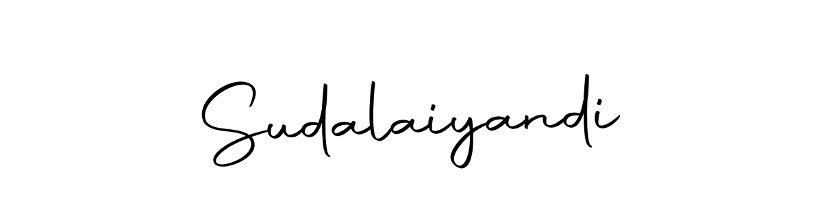 Create a beautiful signature design for name Sudalaiyandi. With this signature (Autography-DOLnW) fonts, you can make a handwritten signature for free. Sudalaiyandi signature style 10 images and pictures png