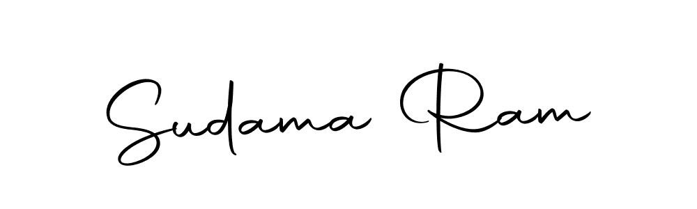 Design your own signature with our free online signature maker. With this signature software, you can create a handwritten (Autography-DOLnW) signature for name Sudama Ram. Sudama Ram signature style 10 images and pictures png
