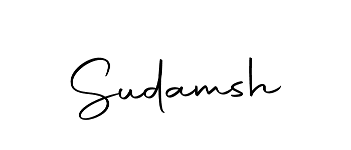 The best way (Autography-DOLnW) to make a short signature is to pick only two or three words in your name. The name Sudamsh include a total of six letters. For converting this name. Sudamsh signature style 10 images and pictures png