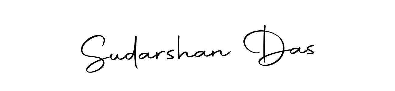 Create a beautiful signature design for name Sudarshan Das. With this signature (Autography-DOLnW) fonts, you can make a handwritten signature for free. Sudarshan Das signature style 10 images and pictures png