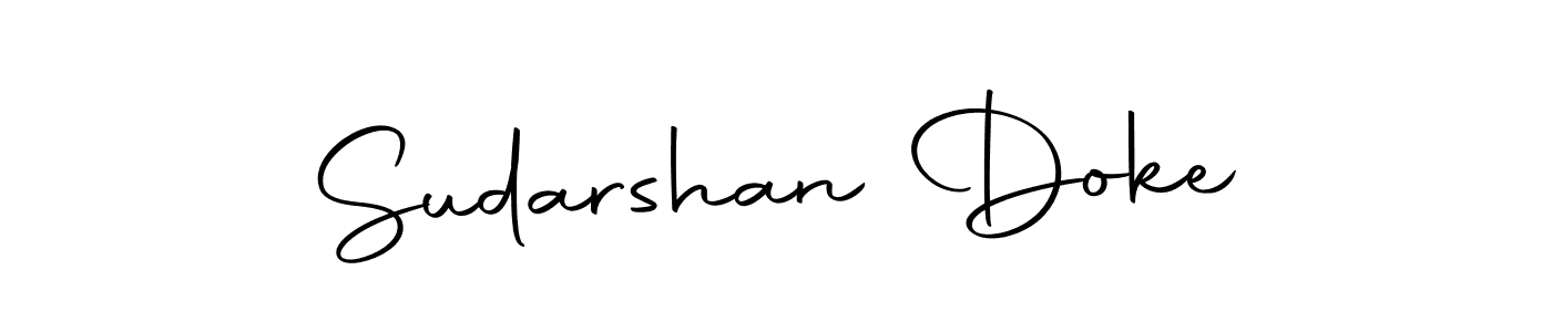 Make a beautiful signature design for name Sudarshan Doke. With this signature (Autography-DOLnW) style, you can create a handwritten signature for free. Sudarshan Doke signature style 10 images and pictures png