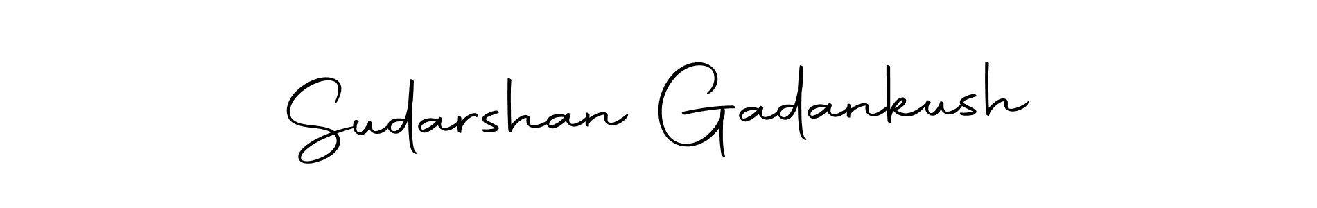 This is the best signature style for the Sudarshan Gadankush name. Also you like these signature font (Autography-DOLnW). Mix name signature. Sudarshan Gadankush signature style 10 images and pictures png