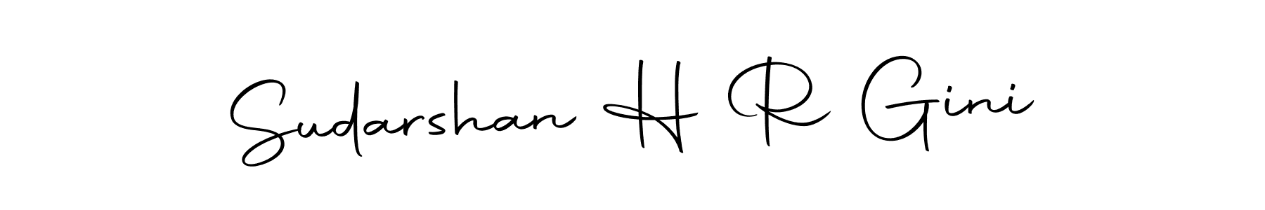 How to make Sudarshan H R Gini signature? Autography-DOLnW is a professional autograph style. Create handwritten signature for Sudarshan H R Gini name. Sudarshan H R Gini signature style 10 images and pictures png