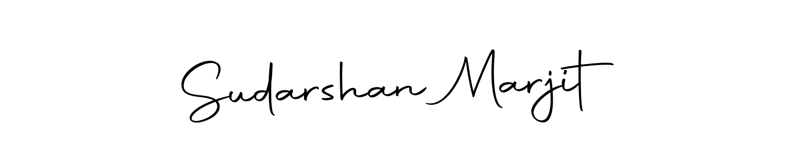 Make a beautiful signature design for name Sudarshan Marjit. With this signature (Autography-DOLnW) style, you can create a handwritten signature for free. Sudarshan Marjit signature style 10 images and pictures png