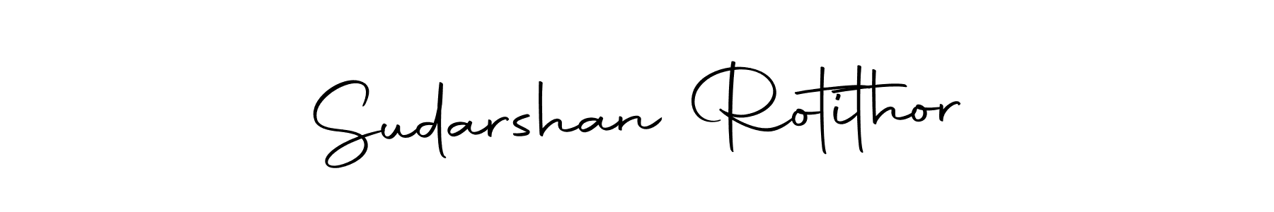 How to make Sudarshan Rotithor signature? Autography-DOLnW is a professional autograph style. Create handwritten signature for Sudarshan Rotithor name. Sudarshan Rotithor signature style 10 images and pictures png