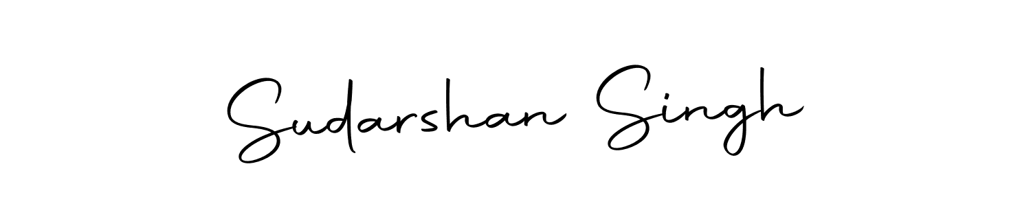 Use a signature maker to create a handwritten signature online. With this signature software, you can design (Autography-DOLnW) your own signature for name Sudarshan Singh. Sudarshan Singh signature style 10 images and pictures png