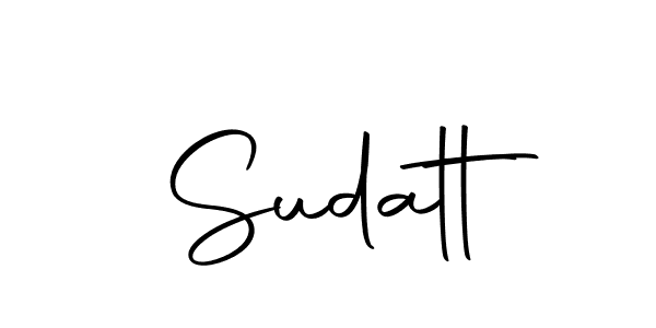 The best way (Autography-DOLnW) to make a short signature is to pick only two or three words in your name. The name Sudatt include a total of six letters. For converting this name. Sudatt signature style 10 images and pictures png