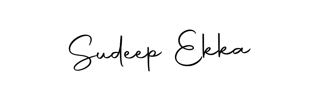 Make a beautiful signature design for name Sudeep Ekka. With this signature (Autography-DOLnW) style, you can create a handwritten signature for free. Sudeep Ekka signature style 10 images and pictures png