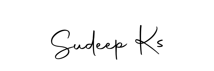 Also we have Sudeep Ks name is the best signature style. Create professional handwritten signature collection using Autography-DOLnW autograph style. Sudeep Ks signature style 10 images and pictures png