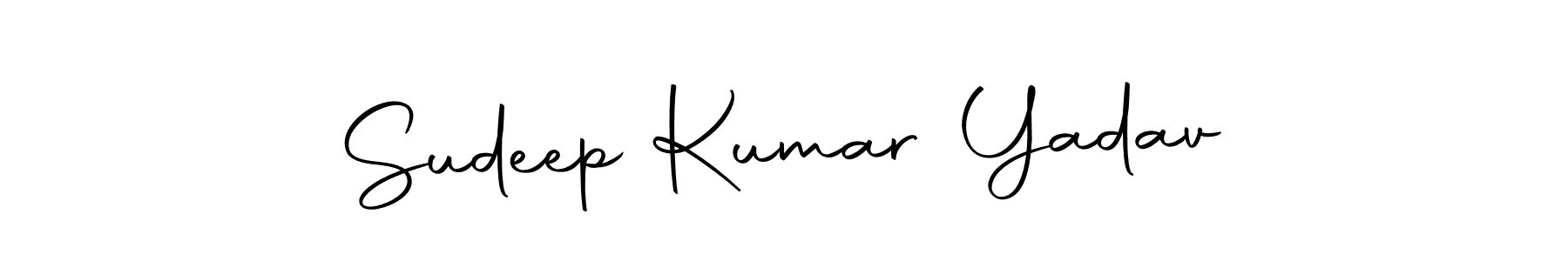 Use a signature maker to create a handwritten signature online. With this signature software, you can design (Autography-DOLnW) your own signature for name Sudeep Kumar Yadav. Sudeep Kumar Yadav signature style 10 images and pictures png