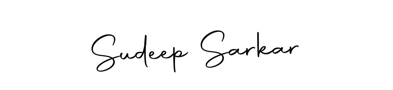 Design your own signature with our free online signature maker. With this signature software, you can create a handwritten (Autography-DOLnW) signature for name Sudeep Sarkar. Sudeep Sarkar signature style 10 images and pictures png