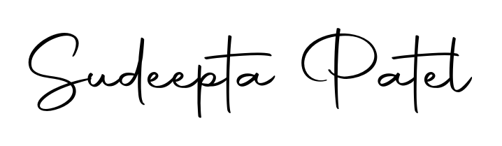 Looking for an artistic signature for Sudeepta Patel? The Autography-DOLnW calligraphy style gives a sophisticated flow suitable for business cards and emails. Sudeepta Patel signature style 10 images and pictures png