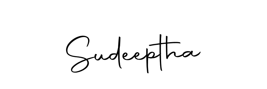 How to make Sudeeptha name signature. Use Autography-DOLnW style for creating short signs online. This is the latest handwritten sign. Sudeeptha signature style 10 images and pictures png