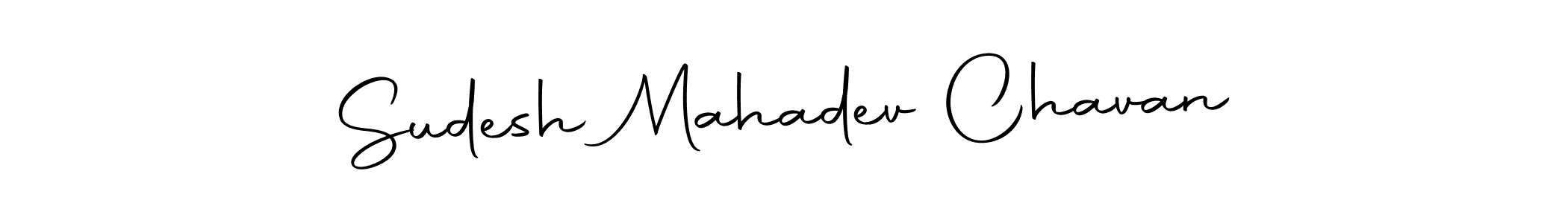 Sudesh Mahadev Chavan stylish signature style. Best Handwritten Sign (Autography-DOLnW) for my name. Handwritten Signature Collection Ideas for my name Sudesh Mahadev Chavan. Sudesh Mahadev Chavan signature style 10 images and pictures png