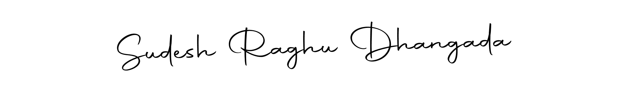 This is the best signature style for the Sudesh Raghu Dhangada name. Also you like these signature font (Autography-DOLnW). Mix name signature. Sudesh Raghu Dhangada signature style 10 images and pictures png