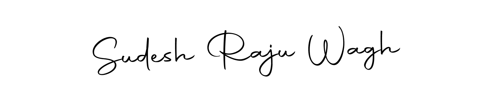 The best way (Autography-DOLnW) to make a short signature is to pick only two or three words in your name. The name Sudesh Raju Wagh include a total of six letters. For converting this name. Sudesh Raju Wagh signature style 10 images and pictures png