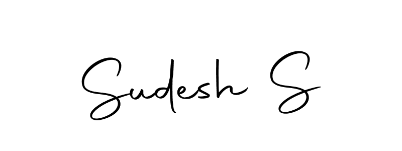 Here are the top 10 professional signature styles for the name Sudesh S. These are the best autograph styles you can use for your name. Sudesh S signature style 10 images and pictures png