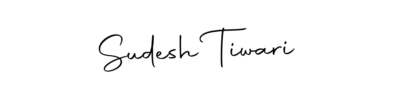 The best way (Autography-DOLnW) to make a short signature is to pick only two or three words in your name. The name Sudesh Tiwari include a total of six letters. For converting this name. Sudesh Tiwari signature style 10 images and pictures png