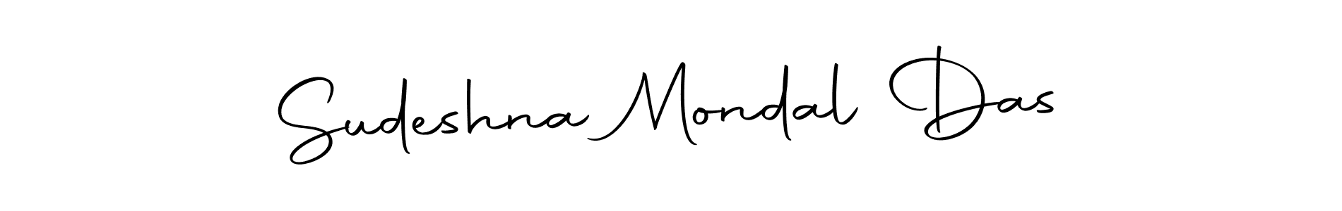 Make a beautiful signature design for name Sudeshna Mondal Das. Use this online signature maker to create a handwritten signature for free. Sudeshna Mondal Das signature style 10 images and pictures png