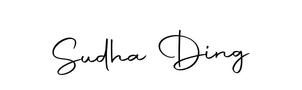 Also You can easily find your signature by using the search form. We will create Sudha Ding name handwritten signature images for you free of cost using Autography-DOLnW sign style. Sudha Ding signature style 10 images and pictures png