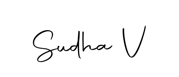 The best way (Autography-DOLnW) to make a short signature is to pick only two or three words in your name. The name Sudha V include a total of six letters. For converting this name. Sudha V signature style 10 images and pictures png