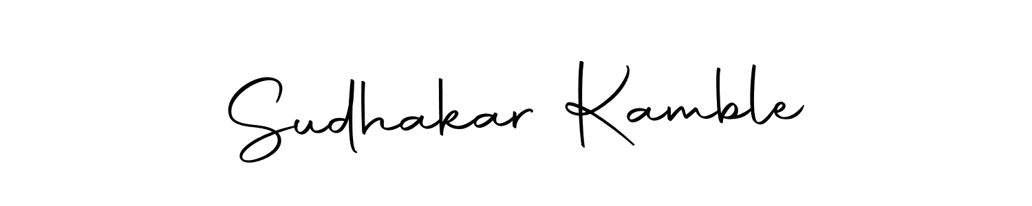 The best way (Autography-DOLnW) to make a short signature is to pick only two or three words in your name. The name Sudhakar Kamble include a total of six letters. For converting this name. Sudhakar Kamble signature style 10 images and pictures png