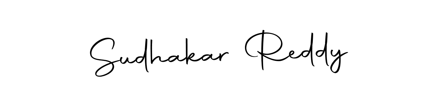 Create a beautiful signature design for name Sudhakar Reddy. With this signature (Autography-DOLnW) fonts, you can make a handwritten signature for free. Sudhakar Reddy signature style 10 images and pictures png